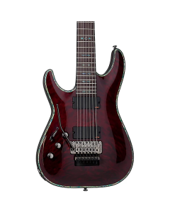 Schecter Hellraiser C-7 FR Electric Guitar. Left Handed Black Cherry.  TGF33