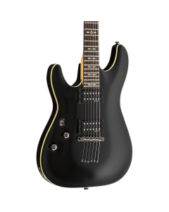 Schecter Guitar Research Omen-6 Left Handed Electric Guitar Black