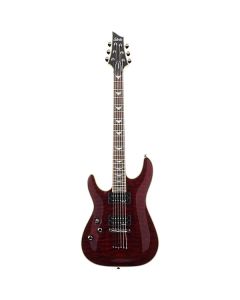 Schecter Omen Extreme-6 Electric Guitar. Left Handed Black Cherry.  TGF33