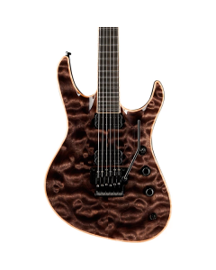 Jackson Pro Plus Signature Chris Broderick Soloist 7 Electric Guitar. Ebony Fingerboard, Transparent Black TGF33