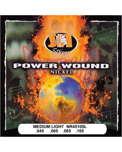 SIT Powerwound Nickel Bass Meduim Light 45-105