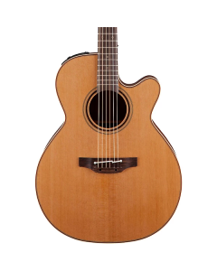 Takamine P3NC NEX Cutaway Acoustic Electric Guitar With Case, Natural Satin