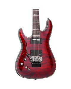 Schecter Hellraiser C-1 FR S Electric Guitar. Left Handed Black Cherry