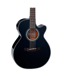 Takamine GF30CE BLK FX Cutaway Acoustic Electric Guitar. Gloss Black