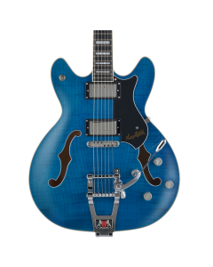 Hagstrom TREVIDLX-CLS Tremar Viking Deluxe Electric Guitar Cloudy Seas