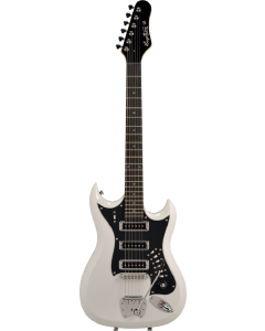 Hagstrom HIII-WHT Retroscape H-III Electric Guitar. White