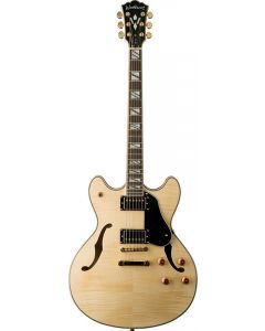 Washburn HB35NK-O Hollowbody Electric Guitar. Natural