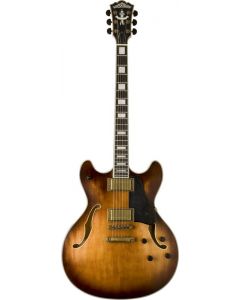 Washburn HB36K-O Hollowbody Electric Guitar. Vintage Matte