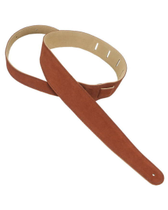 Henry Heller 3.5" Capri Suede Strap, Rust