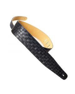 Henry Heller HBW25-BLK 2.5'' Adjustable Basket Weave Strap