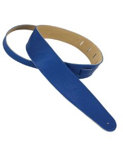 Henry Heller HCAP25-BLU 2.5'' Capri Leather Guitar Strap - Blue