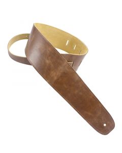 Henry Heller HCAP35-VBN 3.5'' Capri Leather Guitar Strap