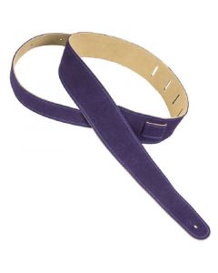 Henry Heller HBS25-PUR 2.5'' Basic Suede Strap