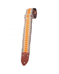 Heller Vintage Original 2"  woven jacquard guitar strap