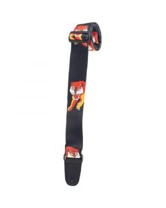 Henry Heller 2" Sublimation Design TIGER Guitar Strap