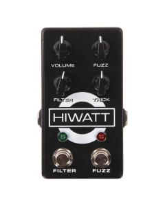 Hiwatt Custom Shop Filter Fuzz MkII Effects Pedal. Black
