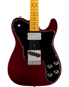 Fender American Vintage II 1977 Telecaster Custom Electric Guitar. Maple Fingerboard, Wine