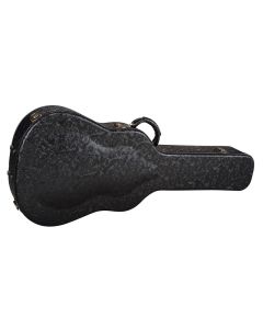Luna Hard Case Tooled Leather for Dreadnought Guitars