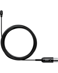 Shure TL47B/O-MTQG Omni LAV, LOW SENS, MTQG,Black