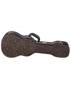 Luna Hard Case Tooled Leather for Tenor Ukulele