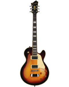 Hagstrom SUSWE-VSB Super Sweded Electric Guitar. Vintage Sunburst