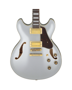 Ibanez Artcore AS73GMSF Semi Hollow Body Electric Guitar Moonstone Silver Flat