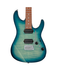 Ibanez Standard AZ24S1FTXB Electric Guitar - Transparent Turquoise Burst
