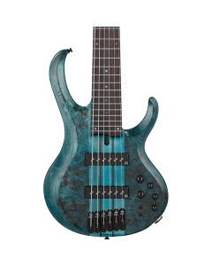 Ibanez BTB946 COL 6 String Electric Bass. Cosmic Blue Low Gloss