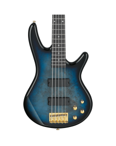 Ibanez GSR205PC TMU Gio 5 String Electric bass. Transparent Marine Burst