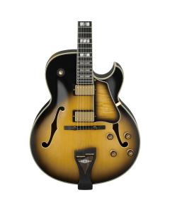 Ibanez LGB300 VYS George Benson Signature Hollowbody Electric Guitar. Vintage Yellow Burst TGF33