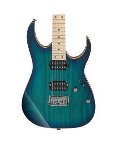 Ibanez RG652AHMFX NGB Prestige Electric Guitar. Nebula Green Burst with Case