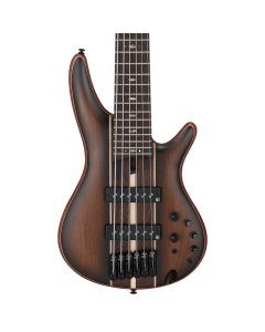 Ibanez SR1356B DUF 6 String Electric Bass. Dual Mocha Burst Flat with Bag