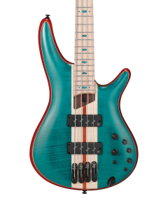 Ibanez SR1420BCGL Premium 4-string Electric Bass Guitar - Caribbean Green Low Gloss