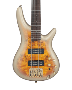 Ibanez SR405EPBDX SR Standard 5-String Bass Guitar Mars Gold Metallic Burst