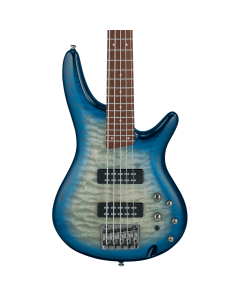 Ibanez SR405EQM-SCB 5-String Bass Quilted Maple Stained Cosmic Blue Starburst Jatoba Fretboard