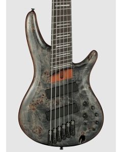 Ibanez SRMS806 DTW Bass Workshop 6 String Electric Bass. Deep Twilight