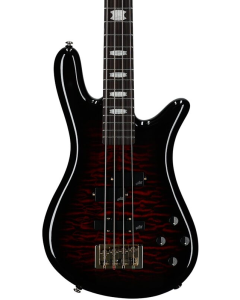 Spector ICONNS2PC Icon NS-2 Neck Thru Electric Bass. Purple Cherry