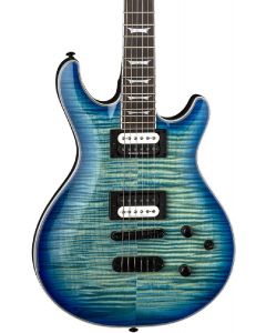 Dean Icon Select Electric Guitar. Flame Top Ocean Burst