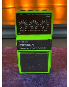 Nobles ODR-1 Natural Overdrive Guitar Effects Pedal - Green - SN0707