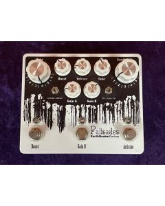 EarthQuaker Devices Palisades Mega Ultimate Overdrive. White V1 SN0715