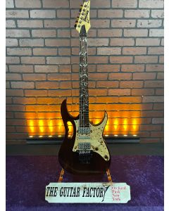 2016 Ibanez Steve Vai Signature Jem "Woody" JEM77WDP Electric Guitar w/ Hard Case -MINT! SN0715