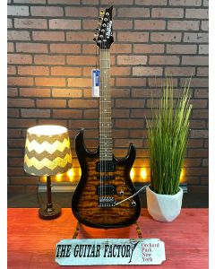 Ibanez GRX70QASB Electric Guitar Sunburst TGF11