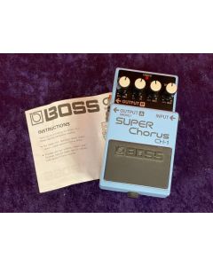 Boss CH-1 Super Chorus (Dark Gray Label) 2001 - Present - Blue SN0910
