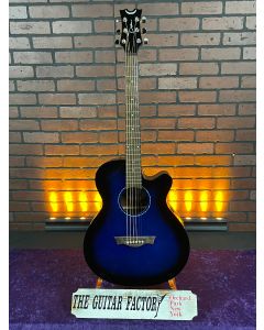 Dean AXS Performer Acoustic-Electric Guitar, Blue Burst SN0910