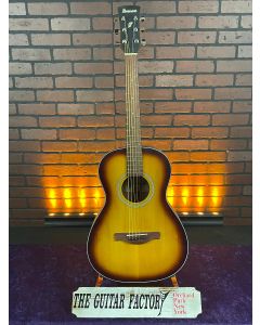 Ibanez PN50 Parlor Acoustic Guitar Open Pore Brown Sunburst TGF11