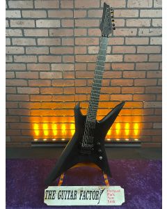 Ibanez XPTB620BKF Iron Label Electric Guitar Black Flat TGF11