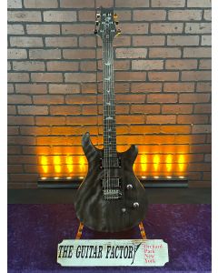 TGF Chop Shop Custom PRS SE CE 24 "RZK" Standard Satin Charcoal Satin (Rammstein Tribute) Electric Guitar w/ Fishmans & Gig Bag SN0714