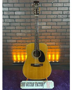 Vintage 1980 Alvarez 5021-12-String Dreadnought Acoustic Guitar - Made in Japan - w/ Case SN0730