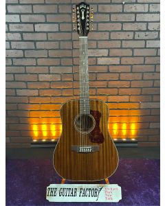 Guild D-1212 Westerly Collection Mint! 12-String Dreadnought Natural w/ Deluxe Guild Gig Bag SN0728