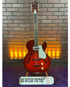 Harmony Rocket H53 1967 - Red Burst - Single Cut Semi-Hollow Body Electric Guitar w/ Gig Bag SN0924